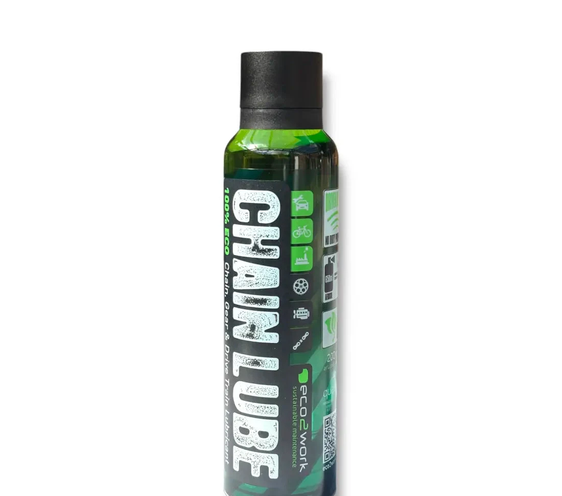 Kettenspray (2 x 200ml) | Biologisch Abbaubar | Für Fahrrad, Motorrad, Auto & mehr | Eco2work