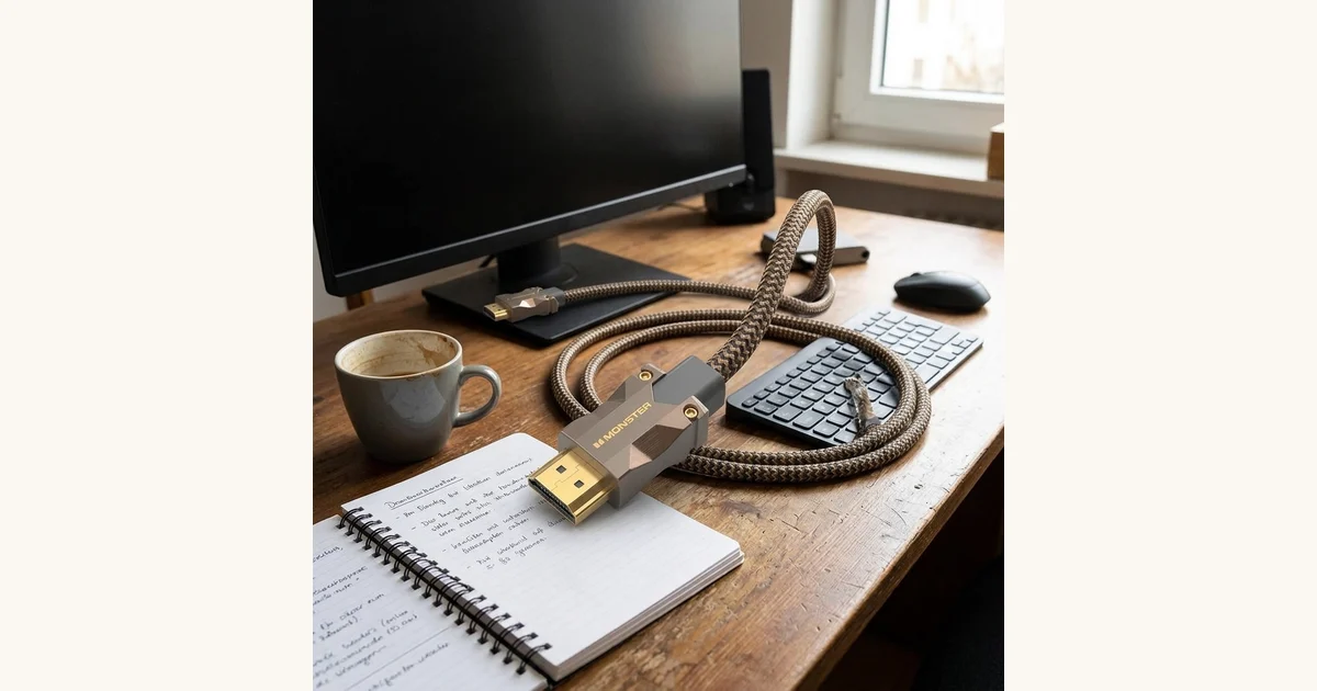 HDMI-Kabel mit 25 Gbps: Monster M2000 im Detail, Hero-Bild zum Magazinbeitrag aus der Rubrik Technik