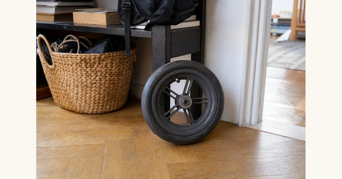 Hinterrad für Xiaomi M365: 44,99 Euro, fertig montiert, Hero-Bild zum Magazinbeitrag aus der Rubrik Alltag