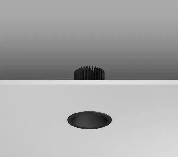 RZB Levido LED Einbaustrahler (schwenkbar) | IP44 & CRI90 | 3000K Dimmbar | Schwarz