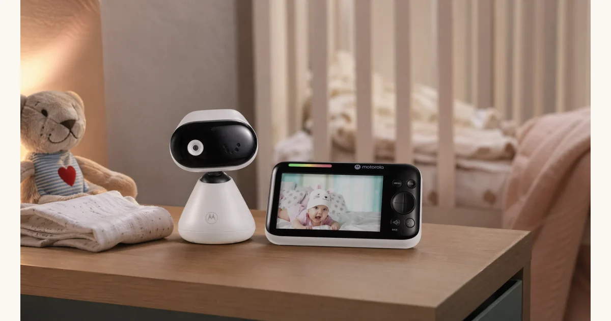 Motorola PIP1500: Babyphone mit schwenkbarer Kamera, Hero-Bild zum Magazinbeitrag aus der Rubrik Anlässe