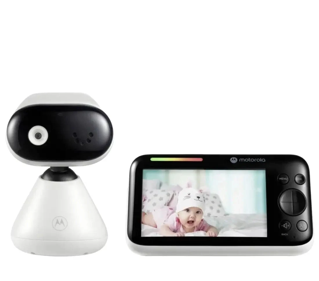 Motorola PIP1500 Video Babyphone (5 Zoll) | HD Kamera schwenkbar | Nachtsicht & Gegensprechen