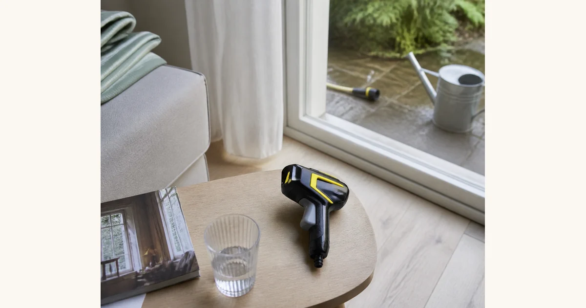 Reinigungspistole mit Rotationsstrahl für den Garten, Hero-Bild zum Magazinbeitrag aus der Rubrik Wohnen