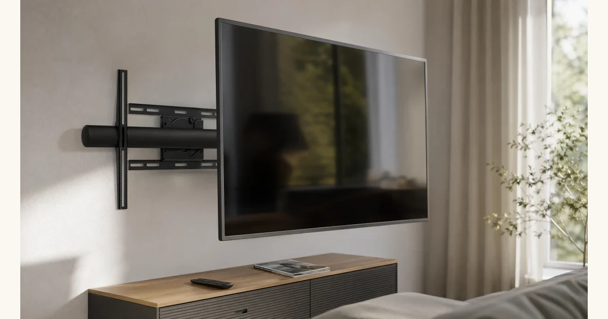 Wandhalterung für große Displays: So dreht sich das Bild, Hero-Bild zum Magazinbeitrag aus der Rubrik Technik