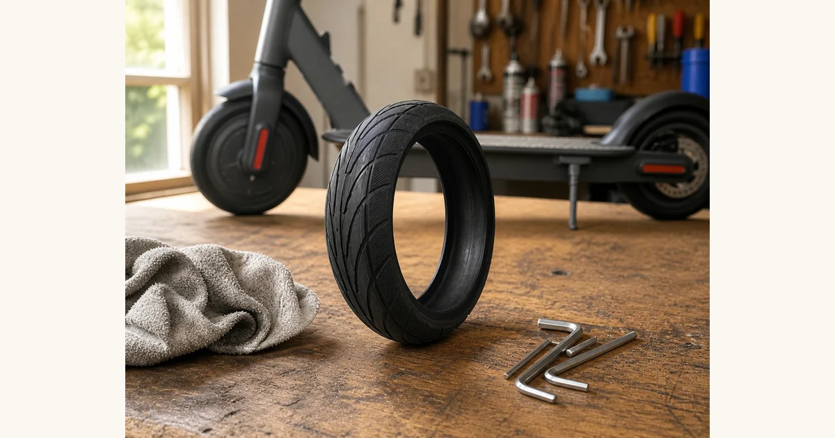 Vollgummireifen 200x50 für Segway-Ninebot ES1/ES2/ES4, Hero-Bild zum Magazinbeitrag aus der Rubrik Alltag