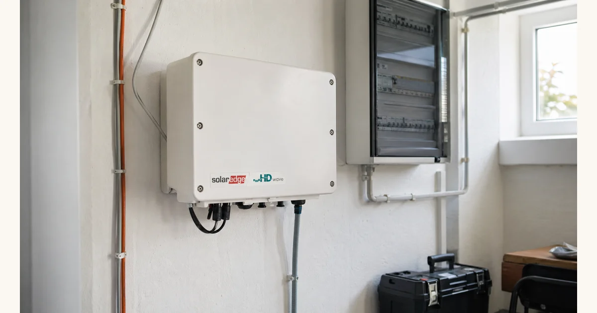 Wechselrichter mit 99 Prozent: SolarEdge SE3000H im Blick, Hero-Bild zum Magazinbeitrag aus der Rubrik Alltag