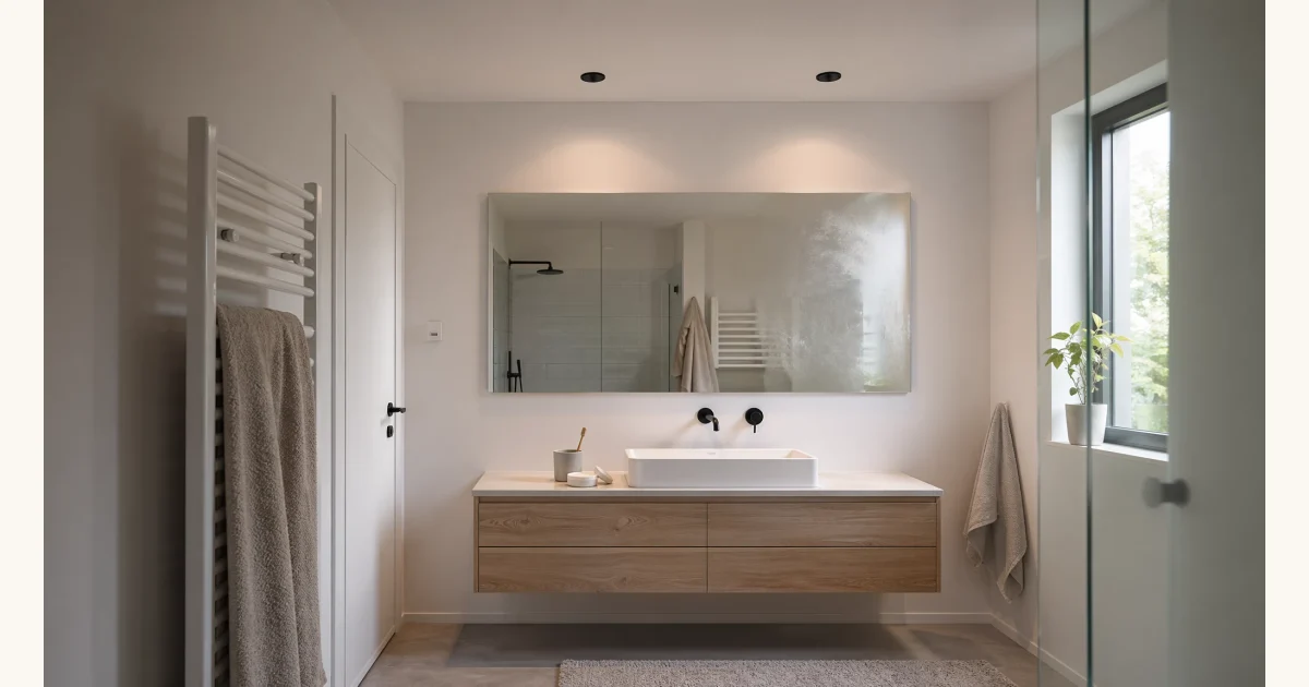 Lichtqualität im Bad: Warum CRI90 den Unterschied macht, Hero-Bild zum Magazinbeitrag aus der Rubrik Wohnen